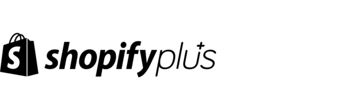 Shopify Plus Partner Logo Black